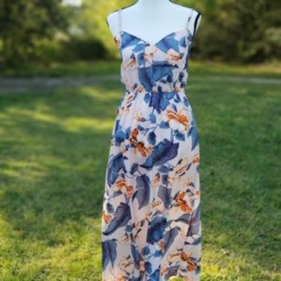 Danttan Dresses & Skirts - Danttan Floral Maxi Dress SZ Med NWOT